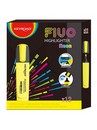 Текстовыделитель KEYROAD NEON желтый 2-5 мм. (12/144) KR972165