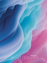 Тетрадь 80л. лин., на гребне, обл. мелован. картон "Нежная абстракция", КТС-Про С0063-03