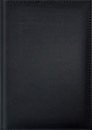 Ежедневник недатированный фА5 320стр., обл. кож. зам.,"Sorrento" черный, прошивка, отр.уголок, Planograf С0360-271