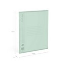 Тетрадь общая ученическая с пластиковой обложкой на скобе ErichKrause Классика CoverPro matt, Dream, А5+, 48 листов, клетка_MIX-PACK 048055254-64767