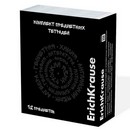 Комплект тетрадей общих ученических ErichKrause Noir, 48 листов, клетка/линейка, со справочным материалом (обечайка 12 шт.) 248018054-65244