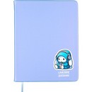 Дневник "deVENTE. Music Rabbit" универсальный блок, 48 листов, белая бумага 80 г/м?, печать в 1 краску, твердая обложка из искусственной кожи, шелкография, 1 ляссе 2020639