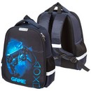 Рюкзак "Attomex. Optima. GAME" школьный жесткий 37x28x18 см (17 л), уплотненная ручка для переноски и петля для повеса, светоотражающие элементы, полноцветная печать 7033601