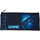 Пенал "Attomex. GAME" 21,5x9x1 см, плоский для 35 предметов, плотный износостойкий полиэстер с водоотталкивающей пропиткой, на молнии, полноцветная печать 7024601