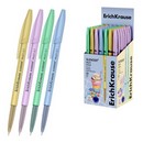 Ручка шариковая ErichKrause Slender® Stick Milky 0.7, Super Glide Technology, цвет чернил синий  65465