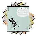 Тетрадь 24л. кл., обл. мелов., Funny Bunny, ErichKrause (10/160) 64854