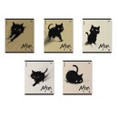 Тетрадь 36л. кл., обл. мелов., ErichKrause Blur Cat, MIX-PACK 65656
