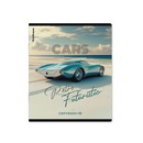 Тетрадь 48л. кл., обл. мелов., "Retro Cars" матовая ламинация_MIX-PACK, ErichKrause 64869