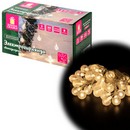 Электрогирлянда-нить комнатная "Bubble ball" 3 м, 30 LED, теплый белый, 220V, контроллер, ЗОЛОТАЯ СКАЗКА 591364