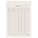 Бланк бухгалтерский типографский "Накладная", А5 (134х192 мм), СКЛЕЙКА 100 шт 130011