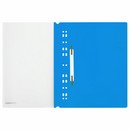 Скоросшиватель пластиковый с перфорацией BRAUBERG EXTRA, А4, 140/180 мкм, синий 272895