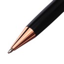 Ручка подарочная шариковая в кожзам футляре поворотная Винтаж корпус черный/медь   10562208 10562208   