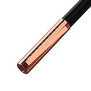 Ручка подарочная шариковая в кожзам футляре поворотная Винтаж корпус черный/медь   10562208 10562208   