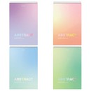 Блокнот БОЛЬШОЙ ФОРМАТ А4 198х297 мм, 80 л., гребень, жесткая подложка, клетка, BRAUBERG, "Abstract" 114358