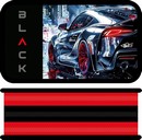 Пенал трехстворчатый большой тканевый торец 190/105  BLACK CAR, Пчелка (15) ПО-110, BLACK CAR
