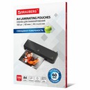 Пленки-заготовки для ламинирования А4, КОМПЛЕКТ 100 шт., 60 мкм, BRAUBERG 531452