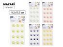 Наклейки декоративные ЛАПКИ, 9.2*15,5 см, 5 дизайнов, ОПП-упаковка M-20455