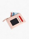 Картхолдер 13*0,5*9 см, отд на молнии, розовый   7709030 7709030    