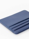 Картхолдер 10,6*0,5*8 см, отд д/карт, с окном, иск кожа, синий   9101443 9101443    