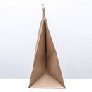 Пакет бумажный крафт 90 г/м?, круглая ручка 32 х 20 х 37 см   9935784 9935784    