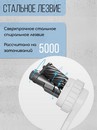 Точилка механическая 1 отверстие 6-8мм, корпус синий/прозрачный черный SUNWOOD, X18-NAVY X18-NAVY