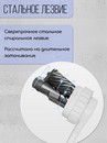 Точилка механическая с фиксатором  карандаша, 1 отверстие 6-8мм, корпус белый/черный SUNWOOD, X5170-BLACK X5170-BLACK