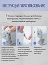 Точилка механическая с фиксатором  карандаша, 1 отверстие 6-8мм, корпус белый/синий SUNWOOD, X5170-NAVY X5170-NAVY