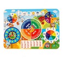 Развивающая игрушка. Обучающая доска - календарь Р502 7322161 7322161