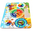 Развивающая игрушка. Обучающая доска - календарь Р502 7322161 7322161