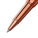 Ручка подарочная роллер в кожзам футляре Грант корпус черный/бронза   10562189 10562189   