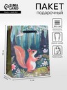 Пакет подарочный ламинированый «Сказачный лес», 11.5?14.5?6.5 см 10978199 10978199   