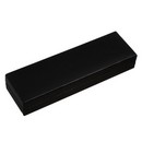 Ручка подарочная шариковая в кожзам футляре поворотная Вензура корпус черный с золотым   7584542 7584542    