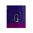 Тетрадь 48л. кл., с пластиковой обложкой на скобе ErichKrause CoverPrо® текстура апельсин, Серенада 048055254-65790