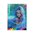 Цветной картон глянцевый на клею ErichKrause Аквамарин, А4, 10 л., 10 цветов (школьно-письменные принадлежности) 010941340-65627