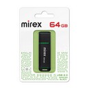 Флешка Mirex SPACER, 64 Гб ,USB2.0, чт до 25 Мб/с, зап до 15 Мб/с, чёрная 10204221 10204221   