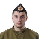 Пилотка черная с белым кантом кокарда ВМФ Обхват головы 54-57. 3273590 3273590    