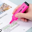 Текстовыделитель Deli Jumbo скошенный пиш. наконечник 1-5мм розовый EU366-PK
