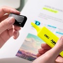 Текстовыделитель Deli Jumbo скошенный пиш. наконечник 1-5мм желтый EU366-YL
