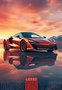Блокнот на гребне фА7, 48л., кл. "Авто. Отражение", КТС-Про С0059-20