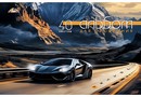 Альбом для рисования 40л. Гоночное авто, обл. мелов., Апплика  С0220-68