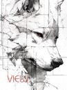 Тетрадь на гребне 96л. обл. спл. УФ лак."Волк. Графика" С0262-129