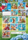 Календарь настенный перекидной 2027 г. на ригеле "Символ года. Счастья, удачи и успехов в придачу (коллаж)", Лис РБ-27-004