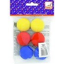 Набор шариков из пористой резины Радужные шарики, d=40мм, 6шт. серия Fancy, Action FD020035