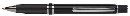 Ручка шар. Signature SR-300 черная, с грипом, цвет корпуса черный, хромированная отделка, ErichKrause 25323