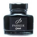 Чернила PARKER черные, стеклянный флакон 57мл 1950375