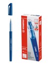 Ручка шар. Stabilo excel синяя 0,2мм в перламутровом корпусе, наконечник стержня - игла 828/41NXF