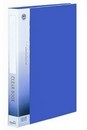 Папка пластиковая 1.40мм, с 100 прозрачными вкладышами, голубая, Comix Эконом 023 NF100AК-1