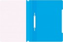 Скоросшиватель пластиковый 120/160 мкм., голубой, Бюрократ -PS20azure