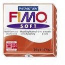 Пластика Fimo soft, индийский красный брус 56гр. 8020-24