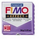 Пластика Fimo effect, полупрозрачный фиолетовый брус 56гр. 8020-604